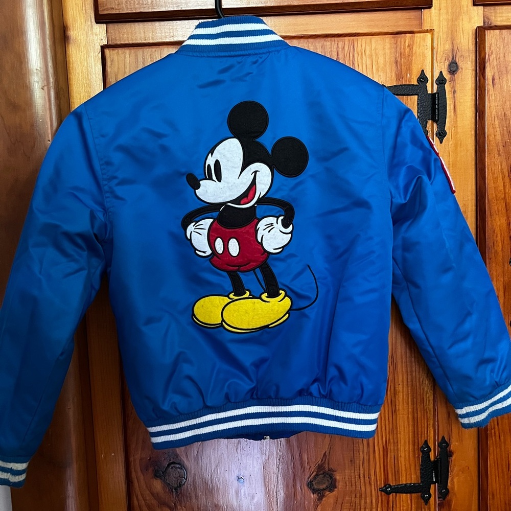 Boys Disney Mickey Mouse bomber jacket